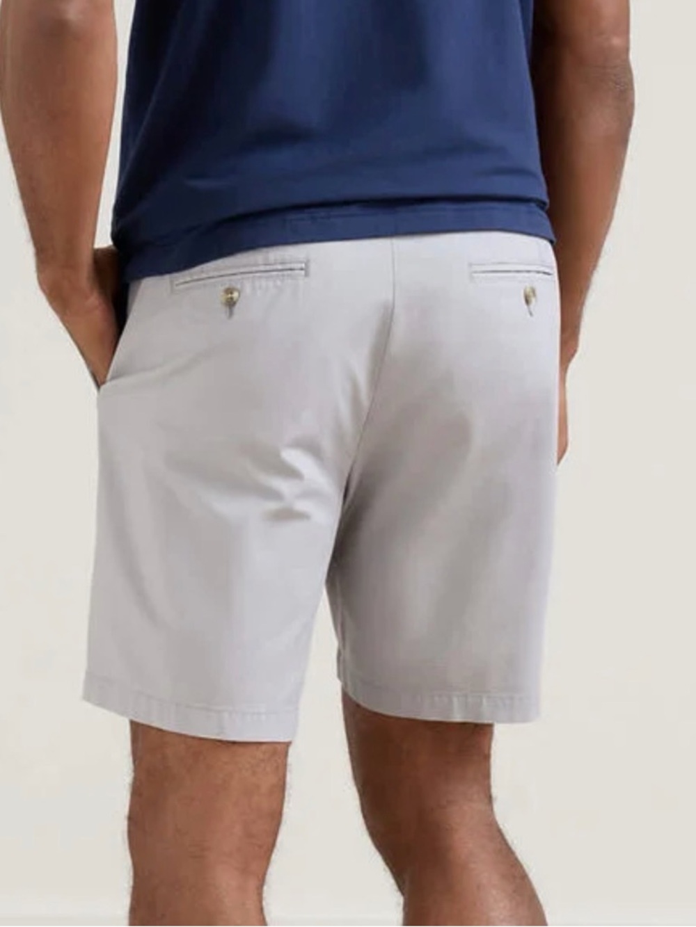 Peter Millar Crown Comfort Short in Mountain Grey SZ 35 - Picture 3 of 7